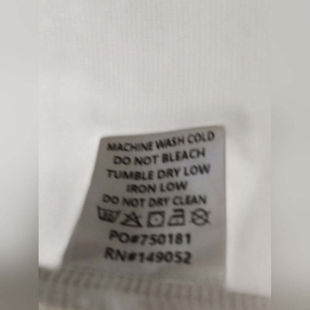 NWT Sheer Shoulders & Sleeves W Scattered Pearls White Mini Dress 3X - Picture 10 of 10